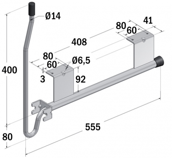 REAR DOOR HOLDER