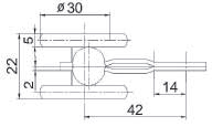 Side curtain roller (with 2 small wheels)