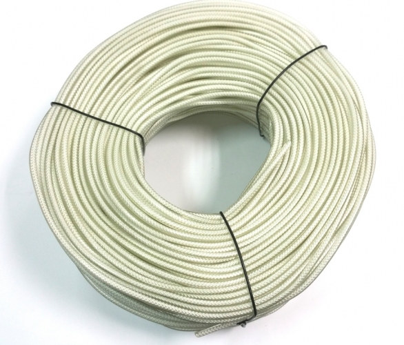 Tir cable cotton, transparent ø 6 250 lm roll